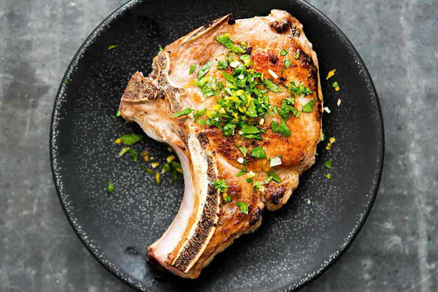 How do you cook pork chops