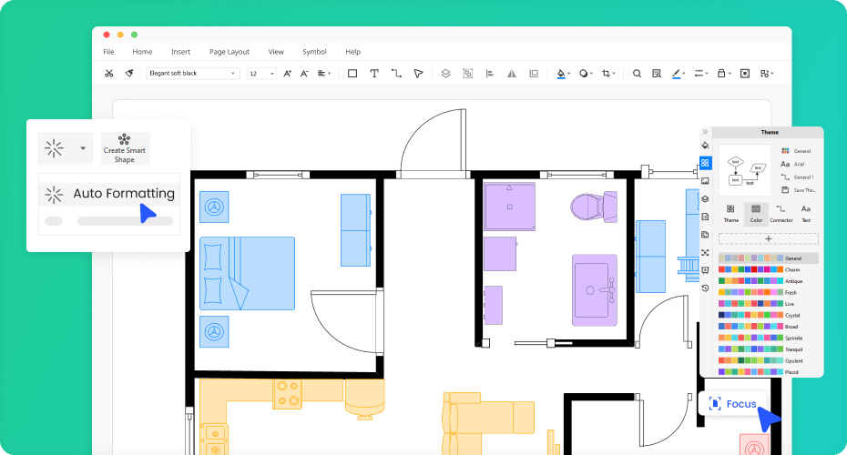 floor plans in wondershare edrawmax