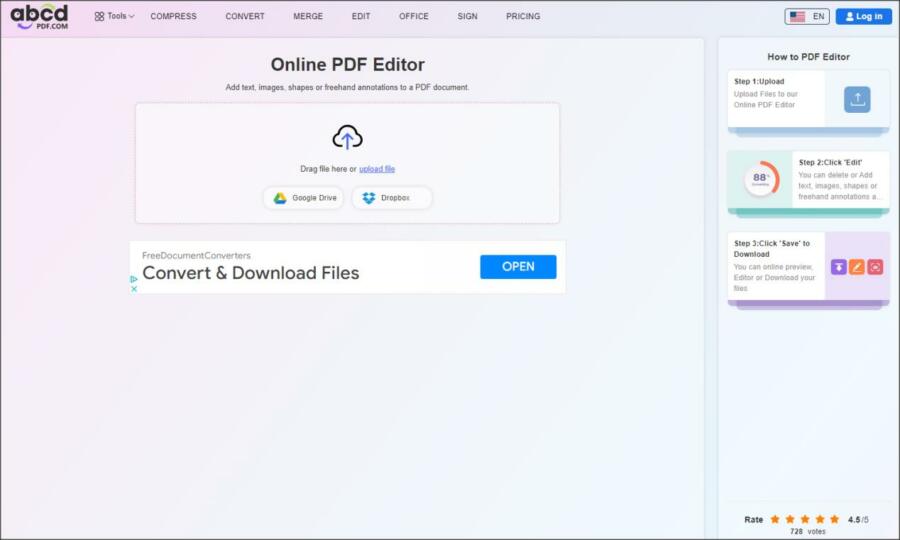 online pdf editor