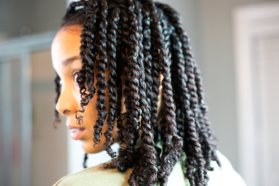 Two Strand Twists Dry