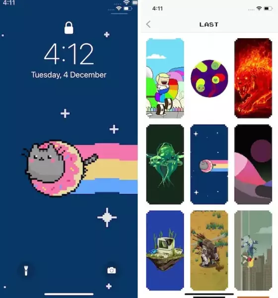 Live Wallpaper on iPhone-WOW Pixel