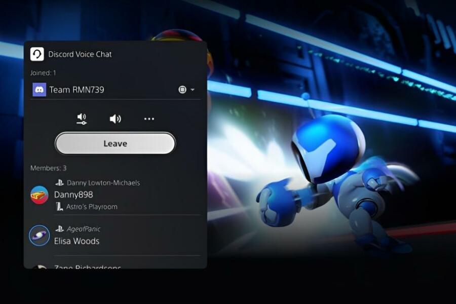 Using Discord Voice on The PS5