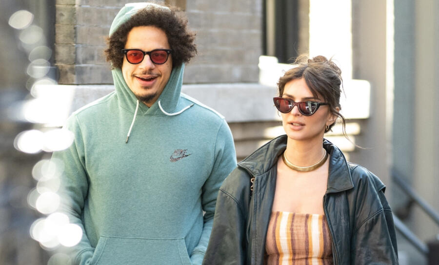 When did Emily Ratajkowski and Eric André spark dating rumours?