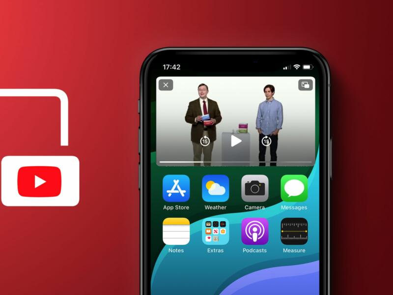 Picture-in-Picture mode on YouTube for iOS