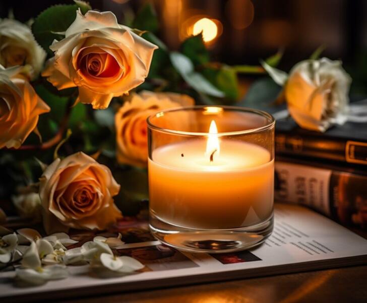 The Soothing Glow of Scented Candles