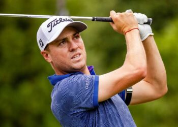 Justin Thomas Playing at East Lake